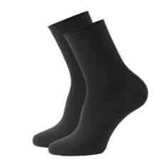 Aleszale 10x pánské hladké bavlněné ponožky MIX 40-43