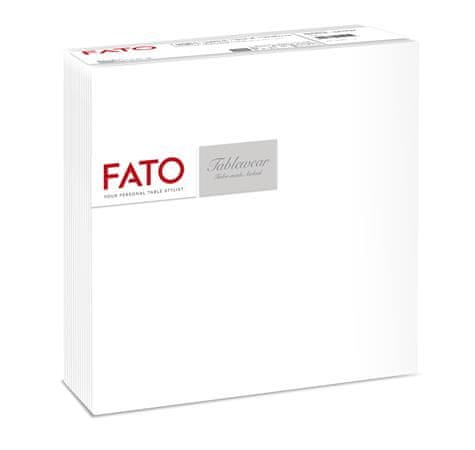 Fato Ubrousky "Airlaid Shade", bílá, 1/4 skládání, 40x40 cm