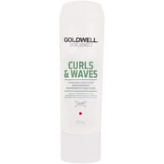 GOLDWELL Dualsenses Curls & Waves - hydratační kondicionér pro kudrnaté a vlnité vlasy, plný odraz kudrlin, zlepšuje rozčesávání, 200ml
