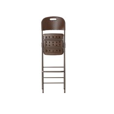TENTino Vysoká barová židle - IMITACE RATANU