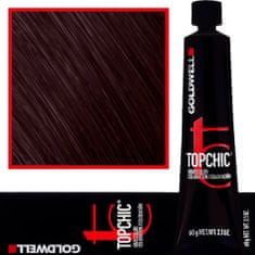 GOLDWELL Topchic 5R - profesionální barva na vlasy, nevysušuje vlasy, dodává lesk a rozjasňuje barvu, 60ml