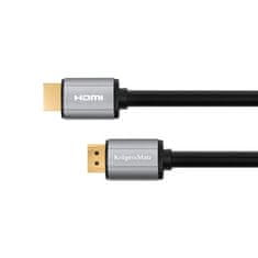 Krüger&Matz Kruger & Matz Základní HDMI-3m HDMI kabel šedý KM1207