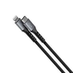 Krüger&Matz USB kabel typu C - Lightning C94 MFi zástrčka 1 m