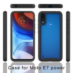 Techsuit Pouzdro Motorola Moto E7 Power / Moto E7i Power Techsuit - Defense360 Pro + ochrana obrazovky, černé