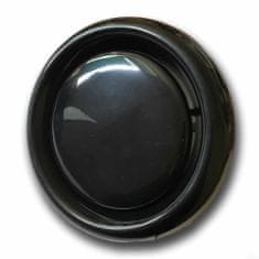 Mikawi Anemostat talířový ventil d100 mm - černý - s těsněním – MIKAWI 14-0909