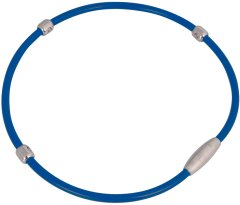 inSPORTline Magnetický náhrdelník Alkione (Barva: modrá)