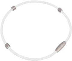 inSPORTline Magnetický náhrdelník Alkione (Barva: bílá)