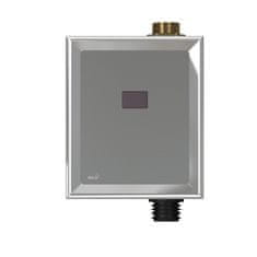 Alca Plast ALCA ASP3 Automatický splachovač WC, chrom, 12 V (napájení ze sítě) - Alcadrain