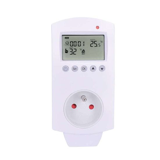 Solight programovatelná zásuvka s termostatem - chytré řešení pro váš domov