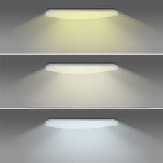 Solight LED SMART WIFI stropní světlo, 28W, 1960lm, 3000-6000K, čtvercové, 38cm