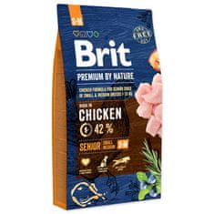 Brit BRIT Premium by Nature Senior S+M 8 kg