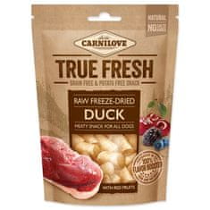 Carnilove CARNILOVE True Fresh Freeze-Dried snack DUCK with 5 red fruits 40 g