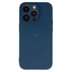 Vennus  Silikonové pouzdro se srdcem pro Iphone 13 Pro Max design 1 navy