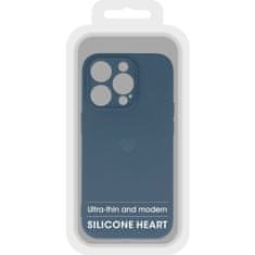 Vennus Kryt Vennus Heart Silicone pro Apple iPhone 14 Pro , design 1 , barva modrá