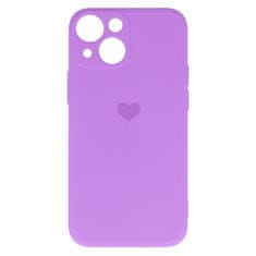 Vennus Valentýnské pouzdro Heart pro iPhone 14 Plus - fialové