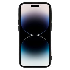 Vennus  Silikonové pouzdro se srdcem pro Iphone 14 Pro Max design 1 černé