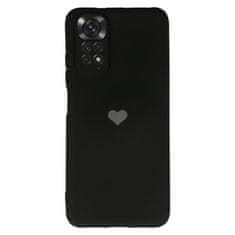 Vennus Kryt Vennus Heart Silicone pro Xiaomi Redmi Note 11 Pro/Note 11 Pro 5G , design 1 , barva černá