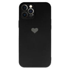 Vennus Kryt Vennus Heart Silicone pro Apple iPhone 11 Pro , design 1 , barva černá