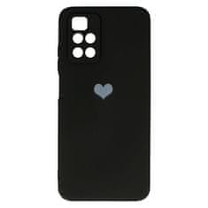 Vennus Kryt Vennus Heart Silicone pro Xiaomi Redmi 10 , design 1 , barva černá