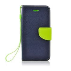 GA.MA Pouzdro fancy book iphone 11 pro max modro/limetkové