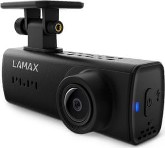 autokamera lamax n4 funkce nahrávání videa ve smyčce full hd rozlišení držák na sklo snadná instalace