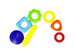 sarcia.eu Vzdělávací pyramida, vzdělávací kroužky hraček 18m+, BamBam 