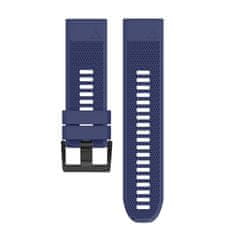 X-Site Řemínek pro Garmin QuickFit silikonový 22mm modrý