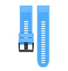 X-Site Řemínek pro Garmin QuickFit silikonový 26mm modrý
