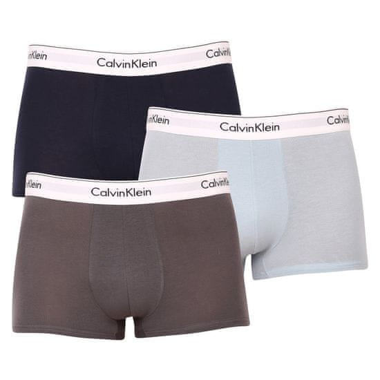 Calvin Klein Poškozený obal - 3PACK pánské boxerky vícebarevné (NB2380A-679)