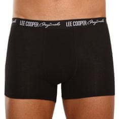 Lee Cooper Poškozený obal - 5PACK pánské boxerky černé (LCU3200709A-1410366) - velikost XL