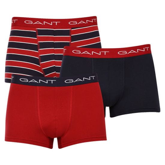 Gant Poškozený obal - 3PACK pánské boxerky vícebarevné (902233403-603)