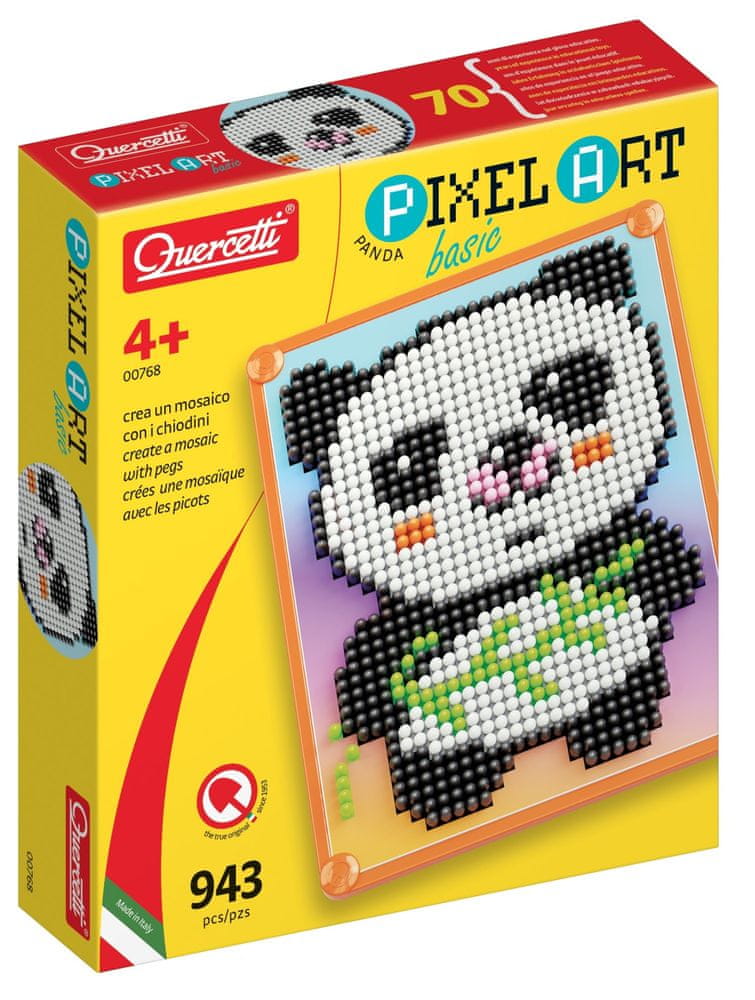 Levně Quercetti Pixel Art Basic Panda