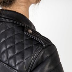Ozone Dámská bunda na motorku Ramones Modern černá Velikost: XL