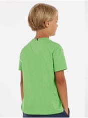 Tommy Hilfiger Světle zelené klučičí tričko Tommy Hilfiger 140
