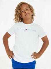 Tommy Hilfiger Světle modré dětské tričko Tommy Hilfiger 116
