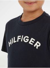 Tommy Hilfiger Tmavě modré klučičí tričko Tommy Hilfiger 140