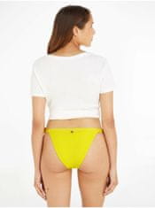 Tommy Hilfiger Žlutý dámský spodní díl plavek Tommy Hilfiger Underwear XS
