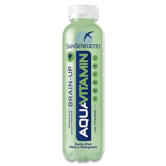 Aquavitamin BRAIN-UP 12x0,4L Kiwi, jablko a granátové jablko