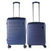 Linder Exclusiv Sada cestovních kufrů Diamond MC3081 Modrá