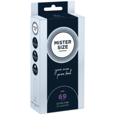 Mister Size MISTER SIZE 69 nasazené kondomy obvod 10 ks