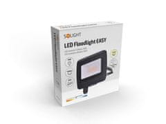 Solight LED reflektor Easy, 20W, 1600lm, 4000K, IP65, černý