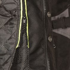 W-TEC Moto bunda Valcano, varianta: Barva černo-šedá, Velikost L