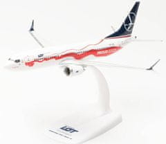 Herpa B737 MAX 8, LOT Polish Airlines, Proud of Poland's Independence, Polsko, 1/200