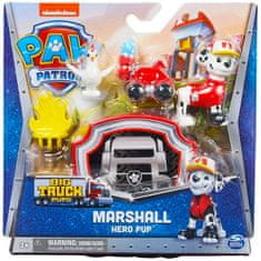 Spin Master Figurka Paw Patrol Marshall Big Truck Pups hrací sada