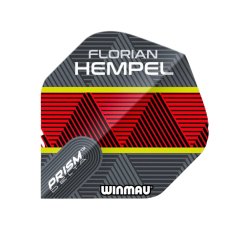 Winmau Letky Prism Delta - Florian Hempel - Grey & Red W6915.260
