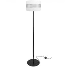 LIGHT FOR HOME Stylová Stojací lampa v moderním stylu LH021 "WASTI", 1x60W, E27, Černá