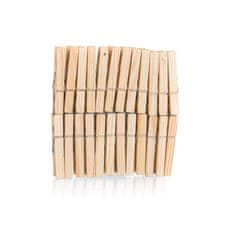 BRILANZ Sada dřevěných kolíčků na prádlo ECONOMY, 24 ks, sada 18 ks
