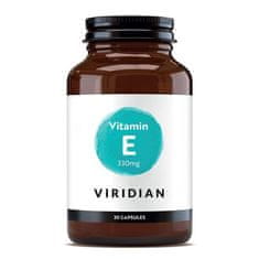 VIRIDIAN nutrition Vitamin E, 330 mg 400 iu, 30 kapslí