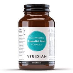 VIRIDIAN nutrition Essential Man Formula, 60 kapslí