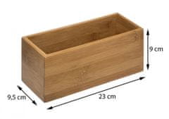Dekorstyle Krabička Safespace 23x9 cm bambusová